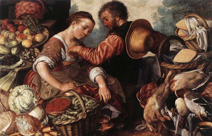 BEUCKELAER, Joachim Woman Selling Vegetables